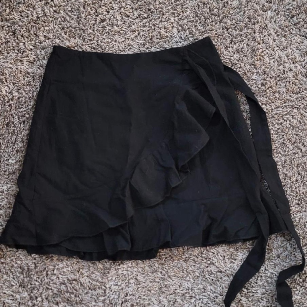 mini wrap skirt